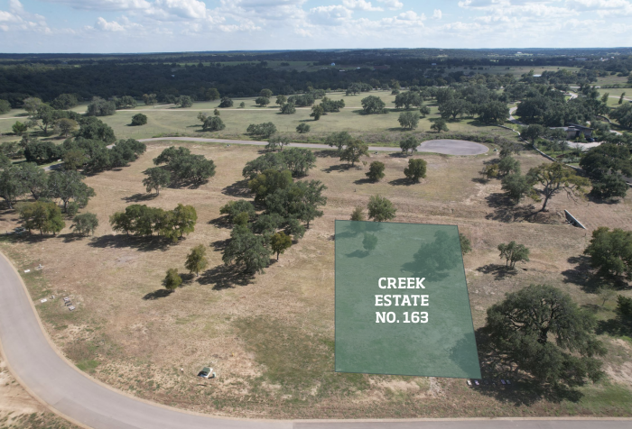 Creek Custom Homesite No. 163