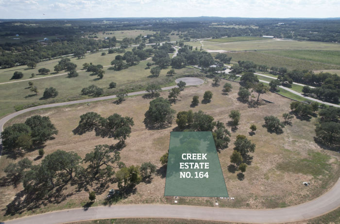 Creek Custom Homesite No. 164