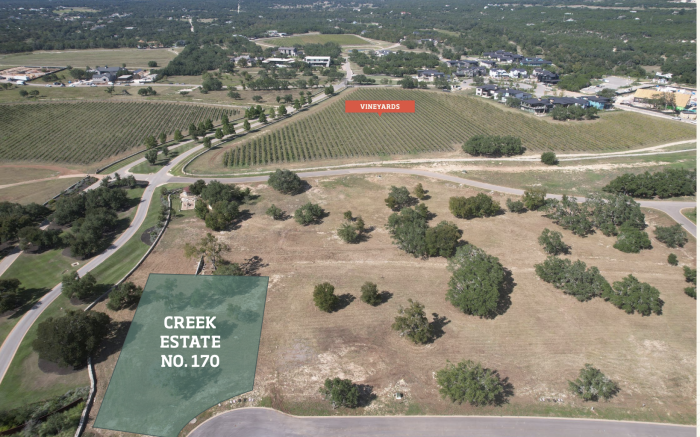 Creek Custom Homesite No. 170