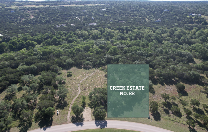 Creek Custom Estate No. 33