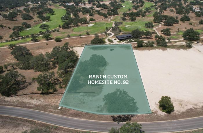 Ranch Custom Homesite No. 92