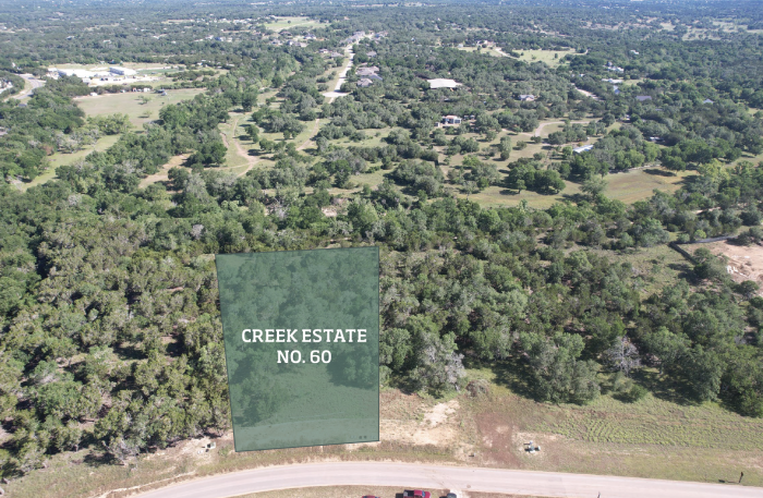 Creek Custom Homesite No. 60