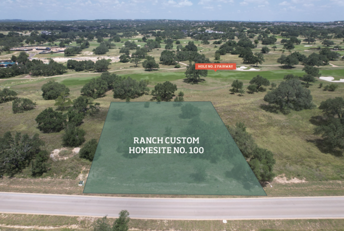 Ranch Custom Homesite No. 100