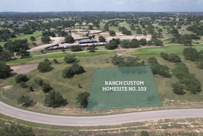 Ranch Custom Homesite No. 103