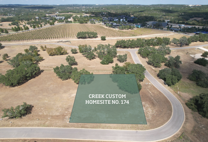Creek Custom Homesite No. 174