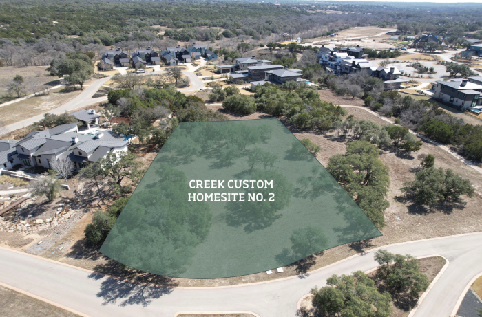 Creek Custom Homesite No. 2